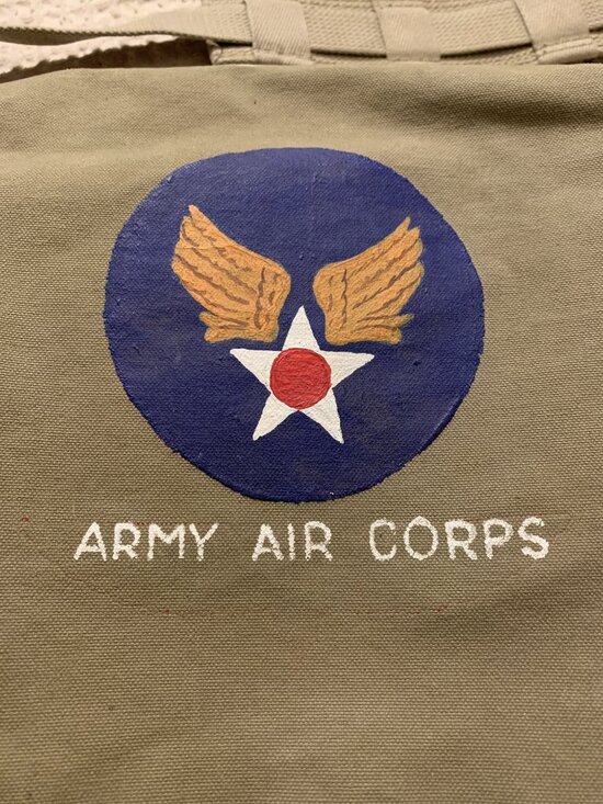 80's Banana Republic US Air Force Americanized Israeli Paratrooper Briefcase - Picture 3 of 4